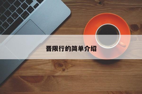 晋限行的简单介绍